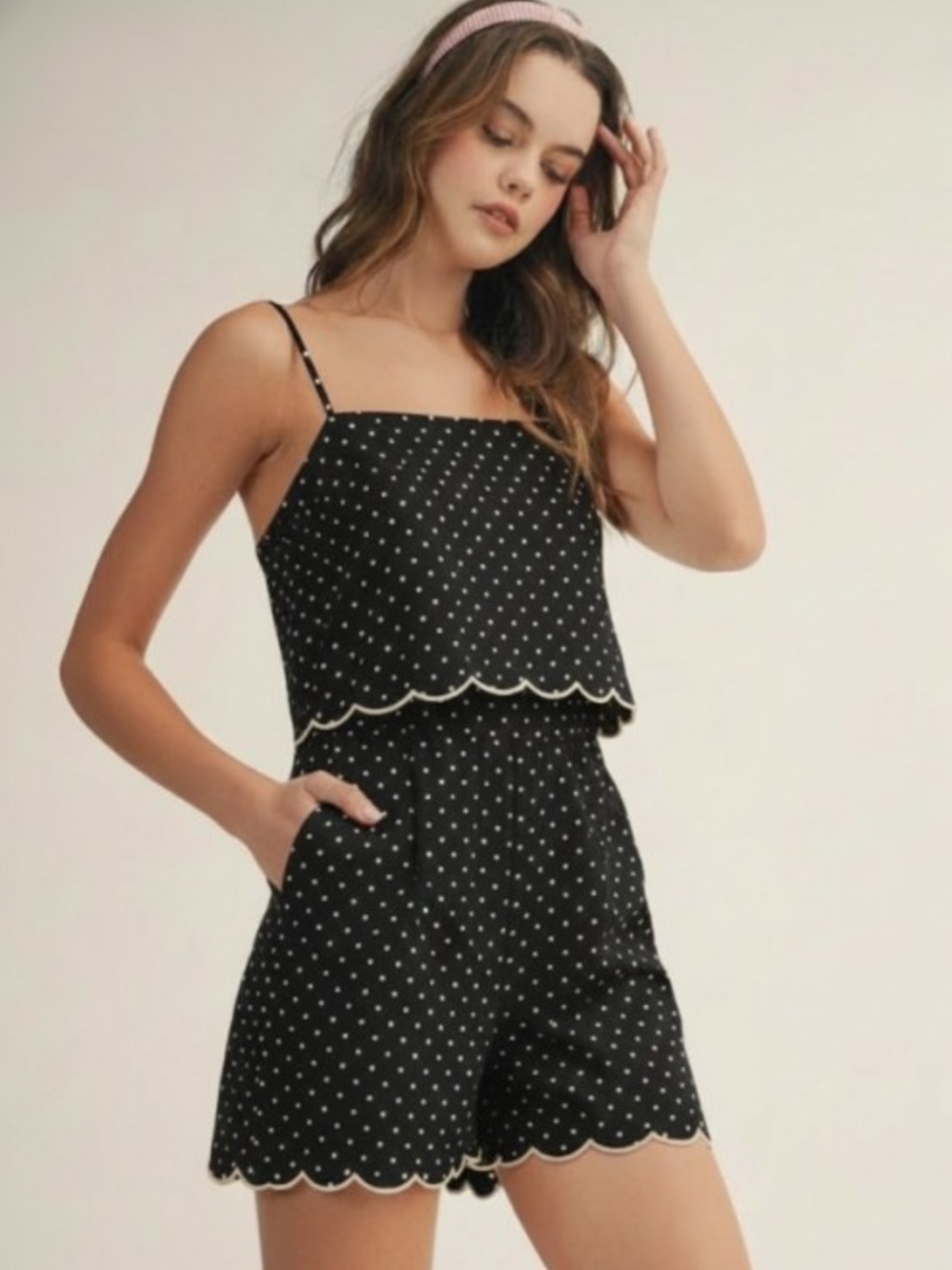 Polka Dot Romper